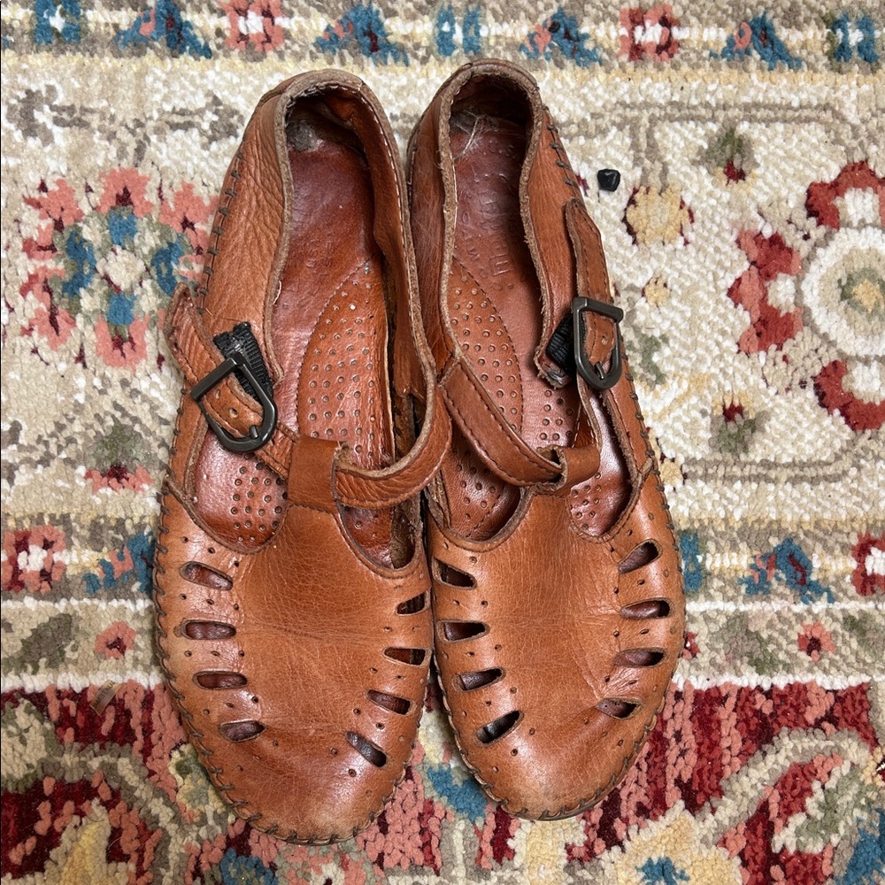 Dexter Brown Leather Women's Shoes